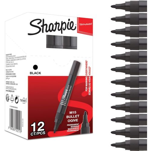 MARKER INDELEBILE M15 SHARPIE NERO